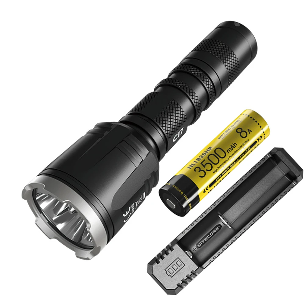 Новый тактический ИК фонарик NITECORE CI7 4 * CREE XP G3 S3 SST 10 IR Светодиодный max 2500 люмен 7000