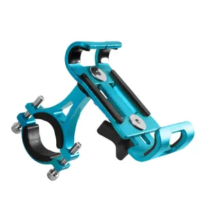 360 degree rotatable bicycle mobile phone holder motocycle metal phone stand mountain bike handlebar phone navigation support free global shipping