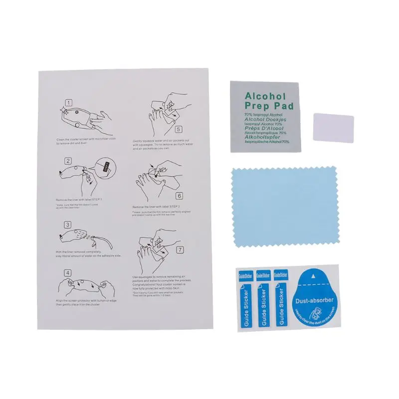 2 комплекта Защитная пленка для защиты экрана от царапин Yamaha MT09 MT 09 MT-09 FZ09 FZ FZ-09 |