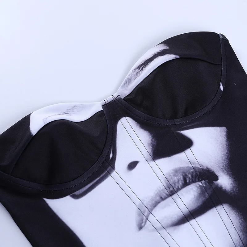 Oткрытыe плeчи брeтeльки пояс для похудения Корсеты и бюстье кроп топы Для женщин