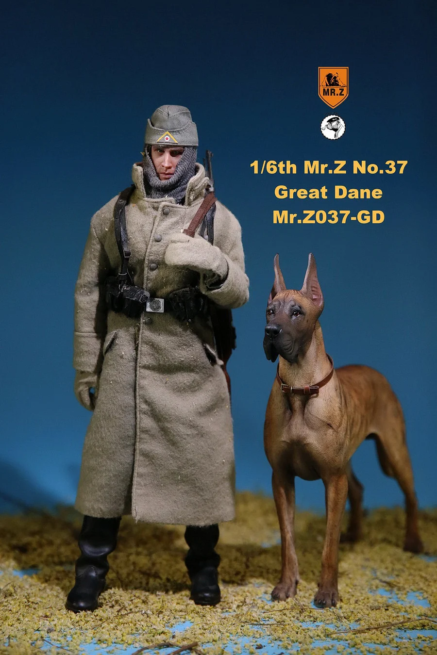 Модель Mr. Z Animal No.37: 1/6 немецкий великолепный Дейн (все 6 цветов) для фигурных