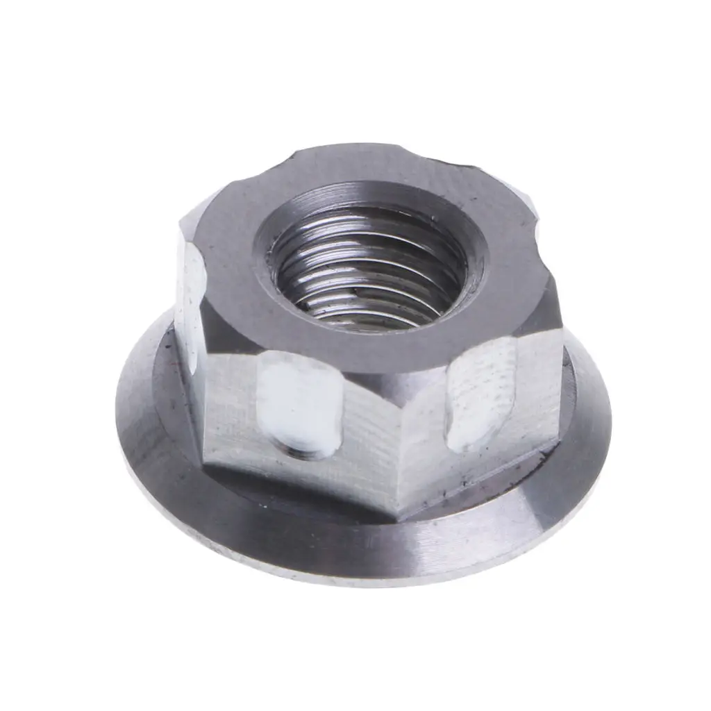 

Titanium Ti Hex Flange Bolt Nut for Motorcycle Bike Bicycle - Choose Size
