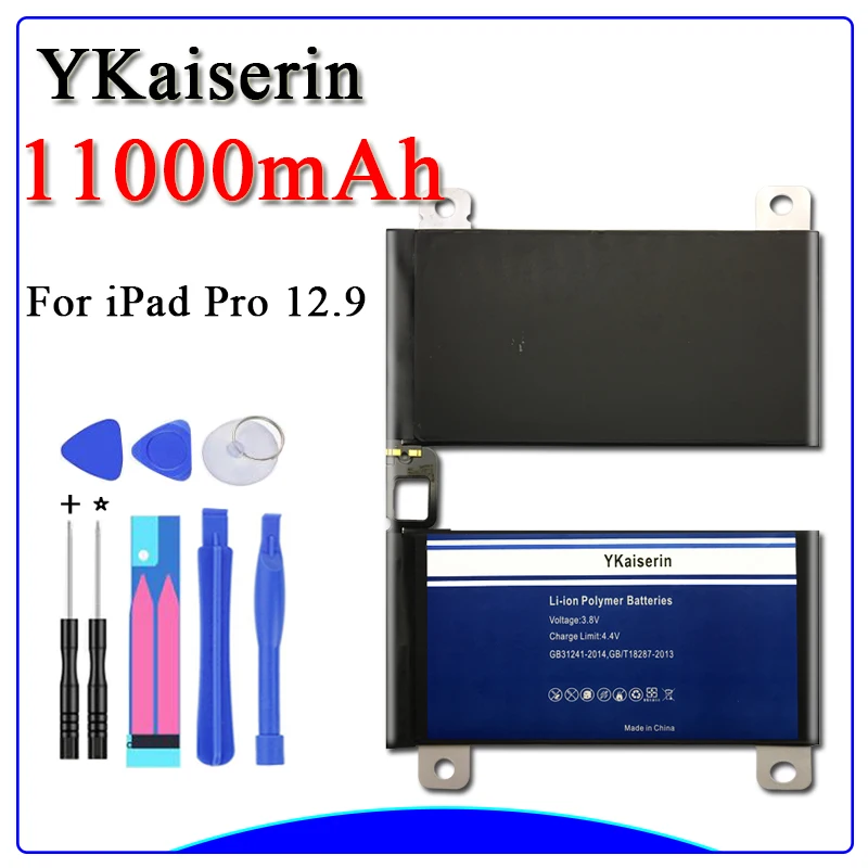 11000 мАч планшет Батарея для Apple iPad Pro 12 9 A1584 A1652 A1577 Замена высокого Ёмкость bateria +