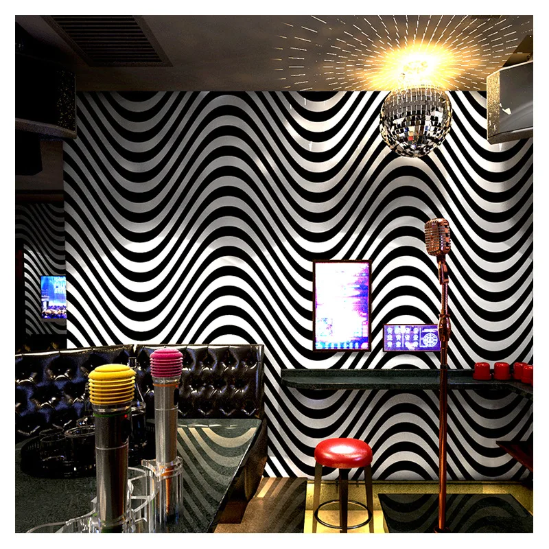 

ktv wallpaper song hall flash wall cloth 3d reflective special bar theme box Internet cafe background wall paper.