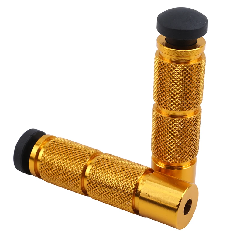 

Footrest Durable Tools Universal Aluminum Alloy Rear Foot Pedal Motorcycle Round Extension Pegs Replacement Threaded