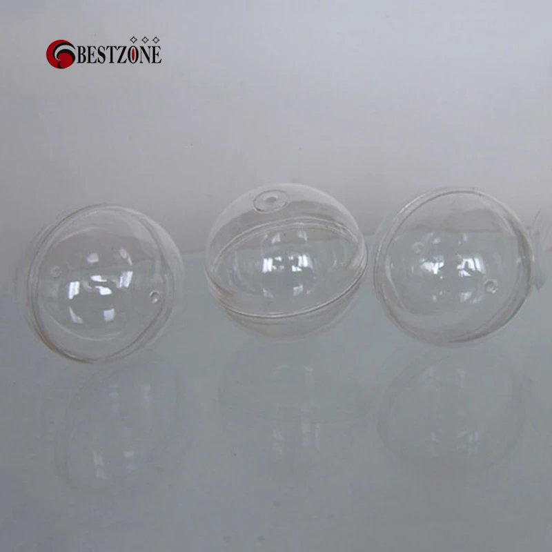 Пластиковые игрушечные капсулы 50 шт./лот диаметром мм прозрачные мягкие круглые