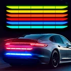 Наружная светоотражающая лента для кузова автомобиля, Светоотражающая наклейка для Hyundai Solaris 2 Elantra i30 i35 i40 Tucson Kona Azera