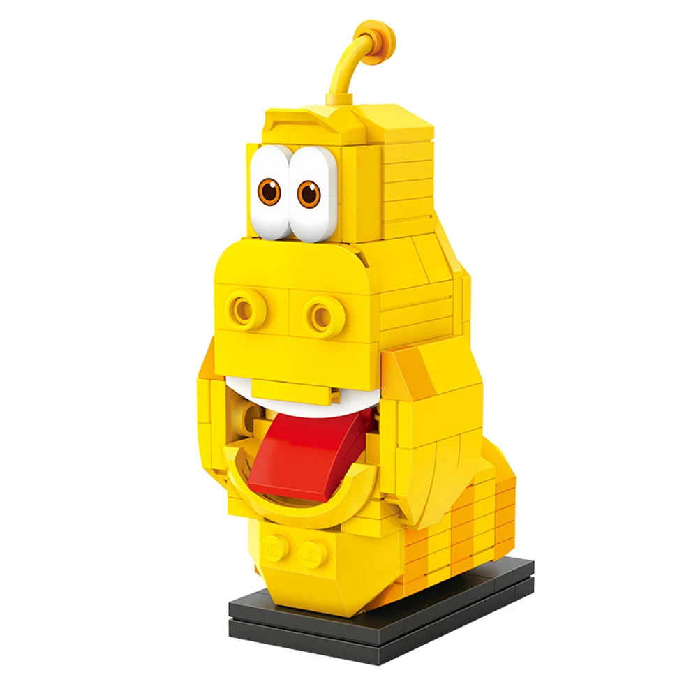 Конструктор LOZ 3 в 1 червь мультяшное насекомое милая птица мультяшная модель