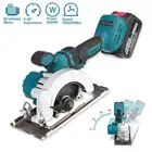 125 мм 2000 Вт бесщеточная Беспроводная электрическая циркулярная пила 0- 45  регулируемая ручка электроинструменты фрезы
