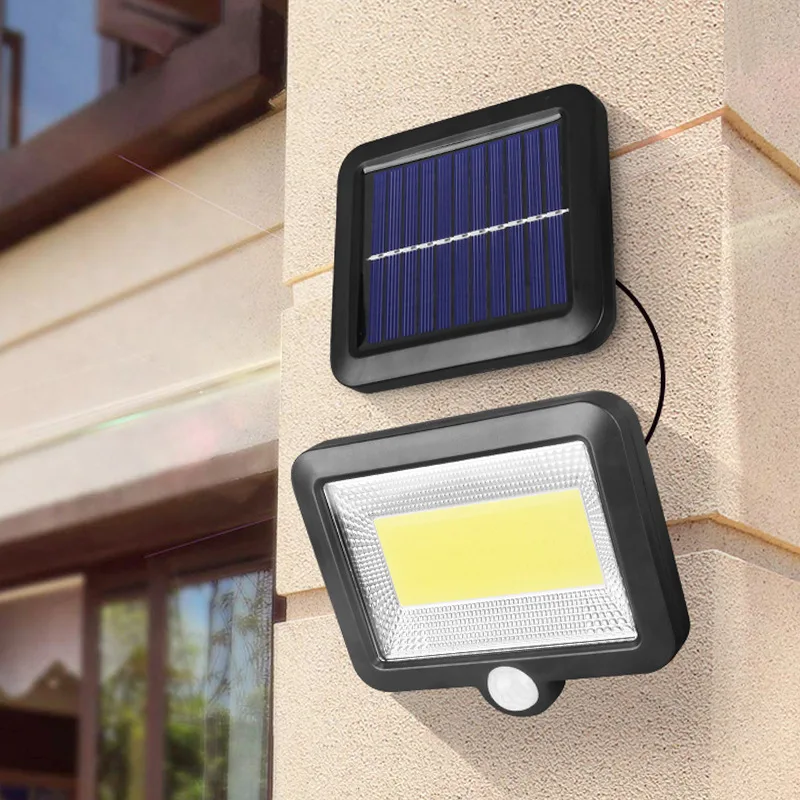 [LTOON] 56 LED Солнечный свет водонепроницаемый PIR датчик движения Wandlamp открытый Tuin Parken