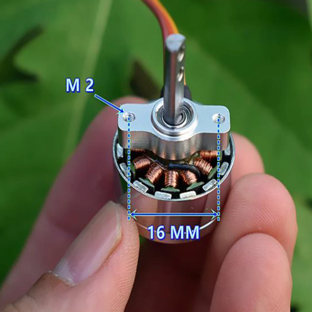 Микро Мини D1807 PTZ бесщеточный двигатель NdFeB DC 11 1 В кв крошечный вращающийся осевой
