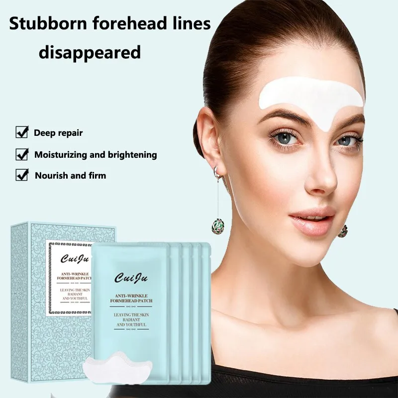 

10pcs Anti-wrinkle Forehead Patches Removal Moisturizing Anti-aging Sagging Wrinkles Smoothing Lines Locking Moisture Moisture