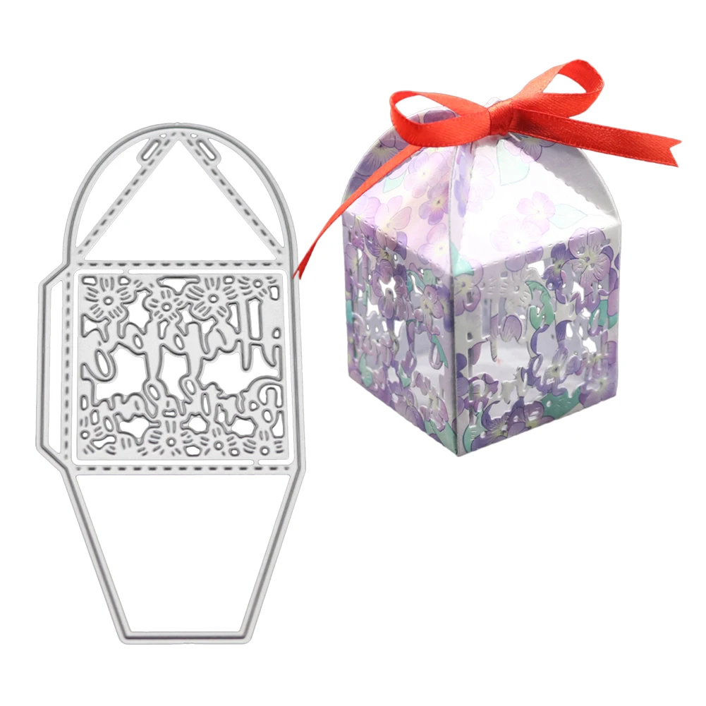 Подарочная коробка металлические режущие штампы для рукоделия скрапбукинга и DIY