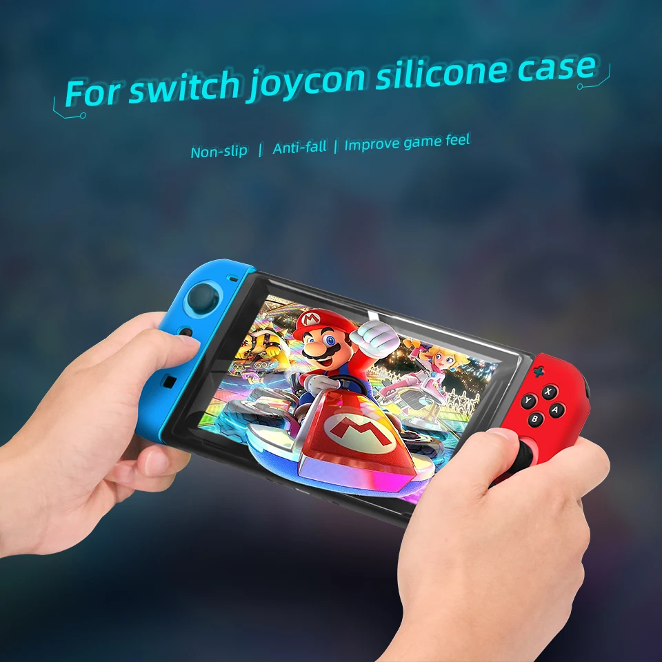 Силиконовый чехол аналоговая ручка стик для контроллера Nintendo Switch Joy Con аксессуары