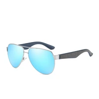logorela design jm0018 polarized sunglasses men vintage pilot frame retro sun glasses pilot tr90 elastic leg glasses uv400
