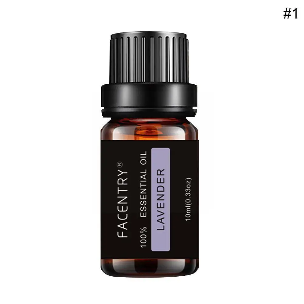 

100% Pure Natural Aromatherap Oils 10ml Flower Fruit Essential Oils For Humidifier Pour Diffusers Skin Care Tea Tree Oil Re J3H2