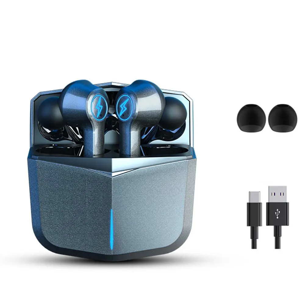 

Wireless Earphones Bluetooth-compatible 5.0 With 400mAh Charging Box Sports Earbuds Music Headsets With Mic For Airpod