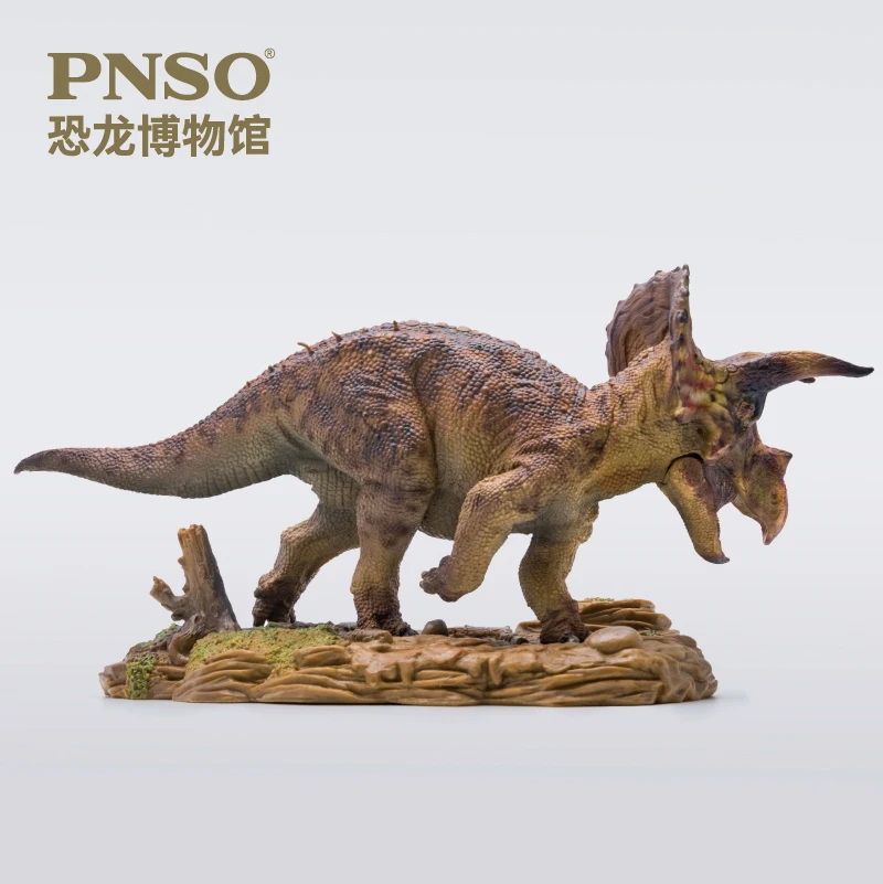 PNSO-modelo de arte cient&iacute;fico, Serie de museo de dinosaurios, Dolly, Triceratops, 1:35-0