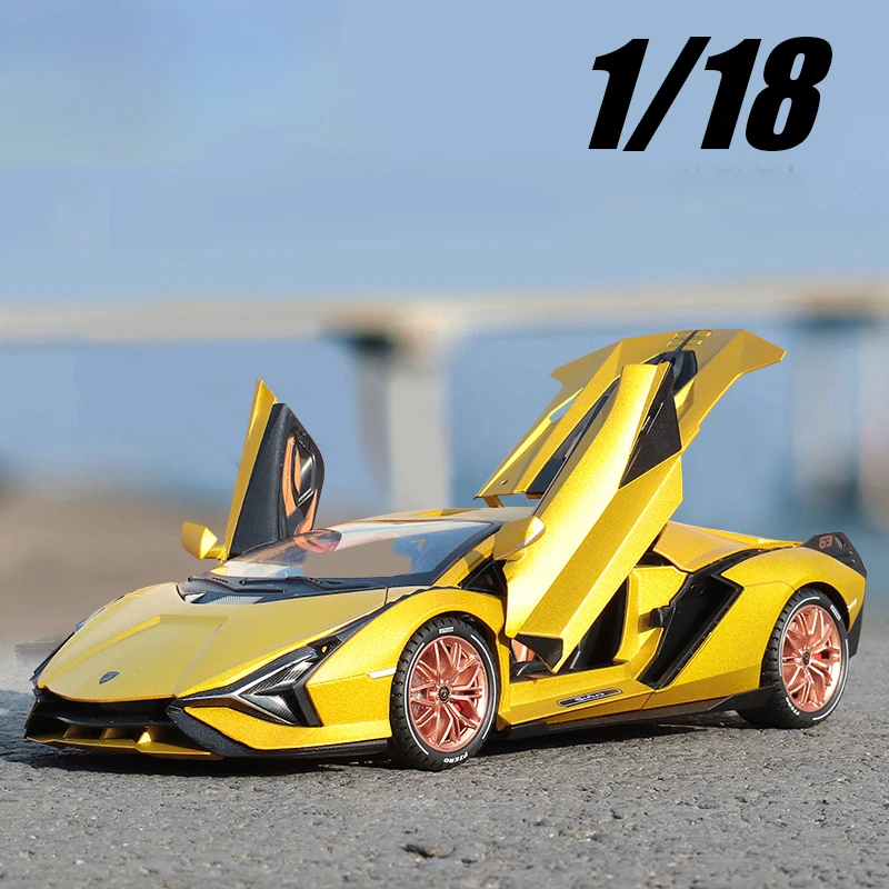 Новый 1:18 азиатских FKP37 автомобиль сплав спортивная модель автомобиля звук супер