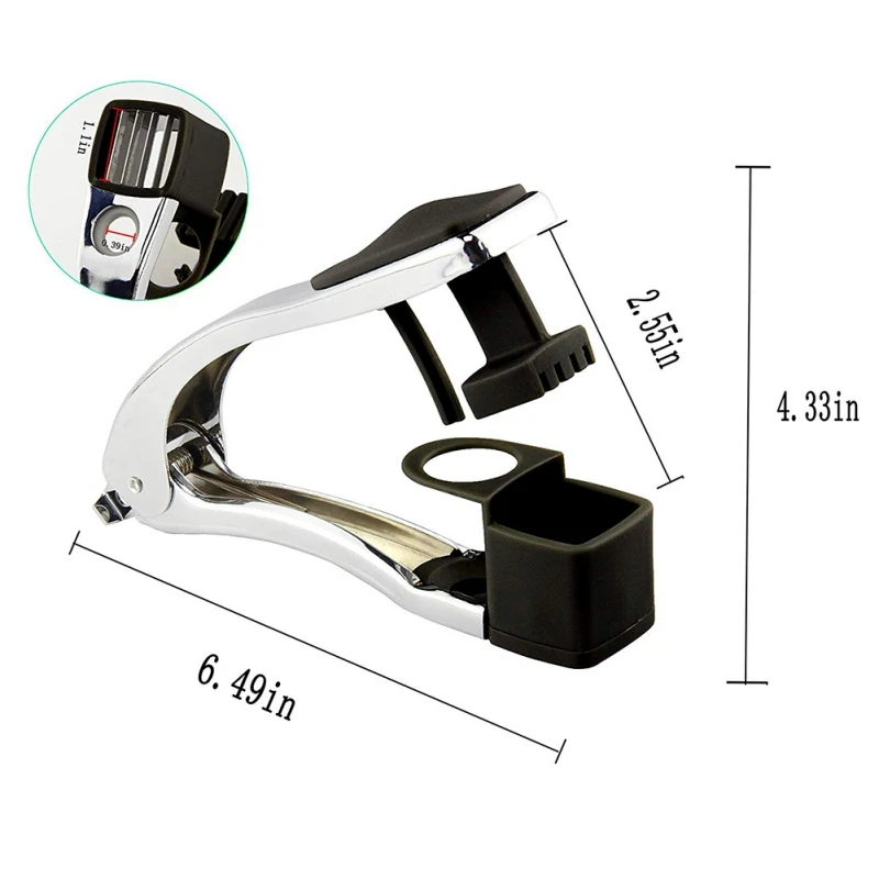 Креативный спиральный инструмент из нержавеющей стали для удаления косточек