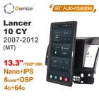 Автомагнитола Ownice, радио 1920*1080, Android 10,0 для Mitsubishi Lancer 10 CY 2007-2012, автомобильный мультимедийный Видео Аудио 13,3 