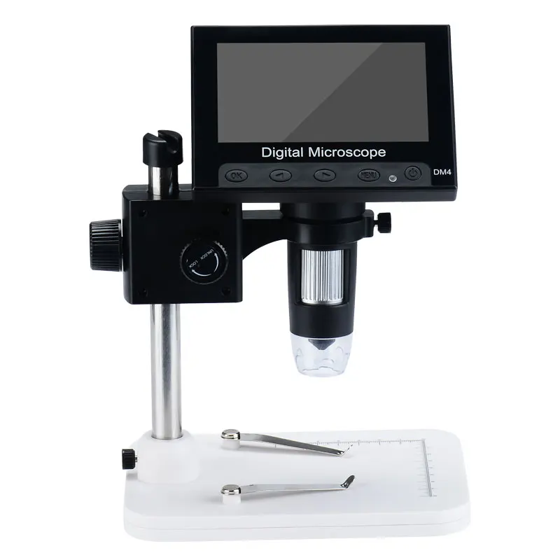 

720P VGA Handheld 4.3'' LCD 8LEDs Digital Microscope for Circuit Board Industry Clock Detection DM4