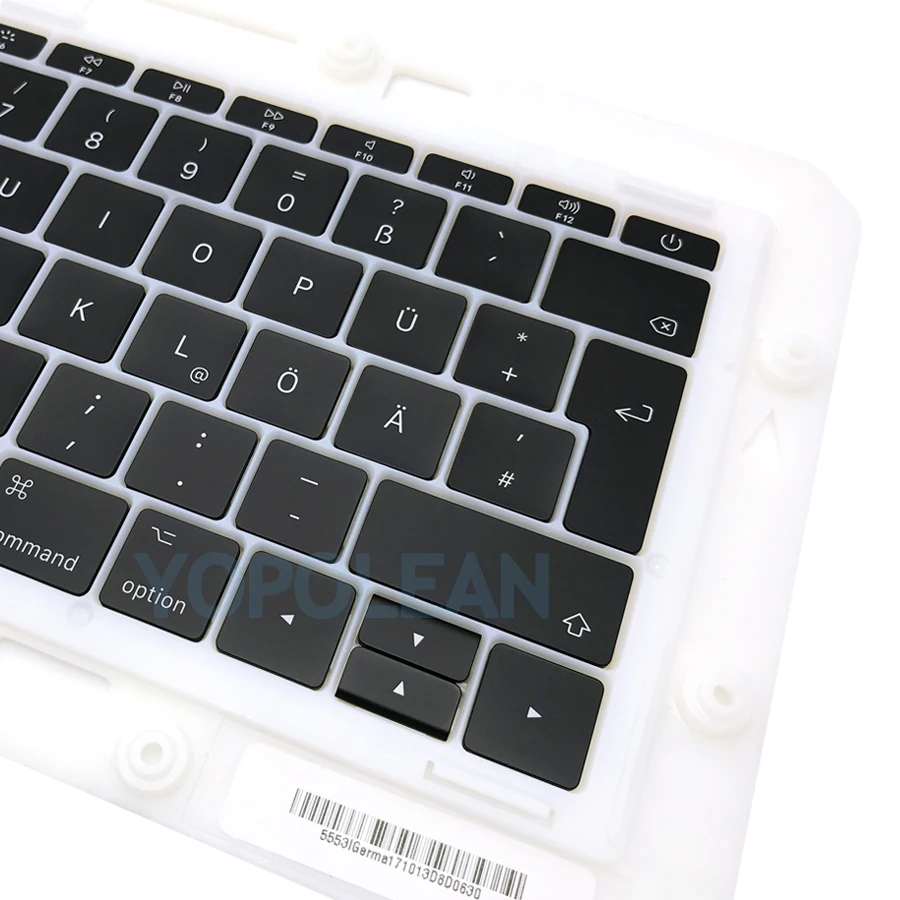 Оригинальная немецкая клавишная Кепка с немецкой раскладкой для Macbook Pro Retina 13