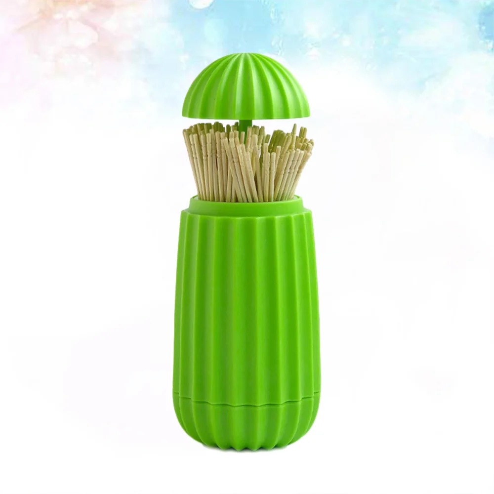 

Toothpick Can Simple Press Toothpick Boxes Retractable Toothpick Holder Creative Design Cotton Swabs Collection B