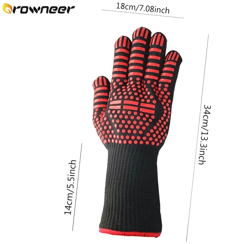 Перчатки для барбекю 1 шт. кухонные перчатки рукавицы выпечки практичные