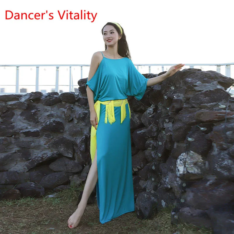 Новое танцевальное платье для танца живота изящная кисточка народный халат
