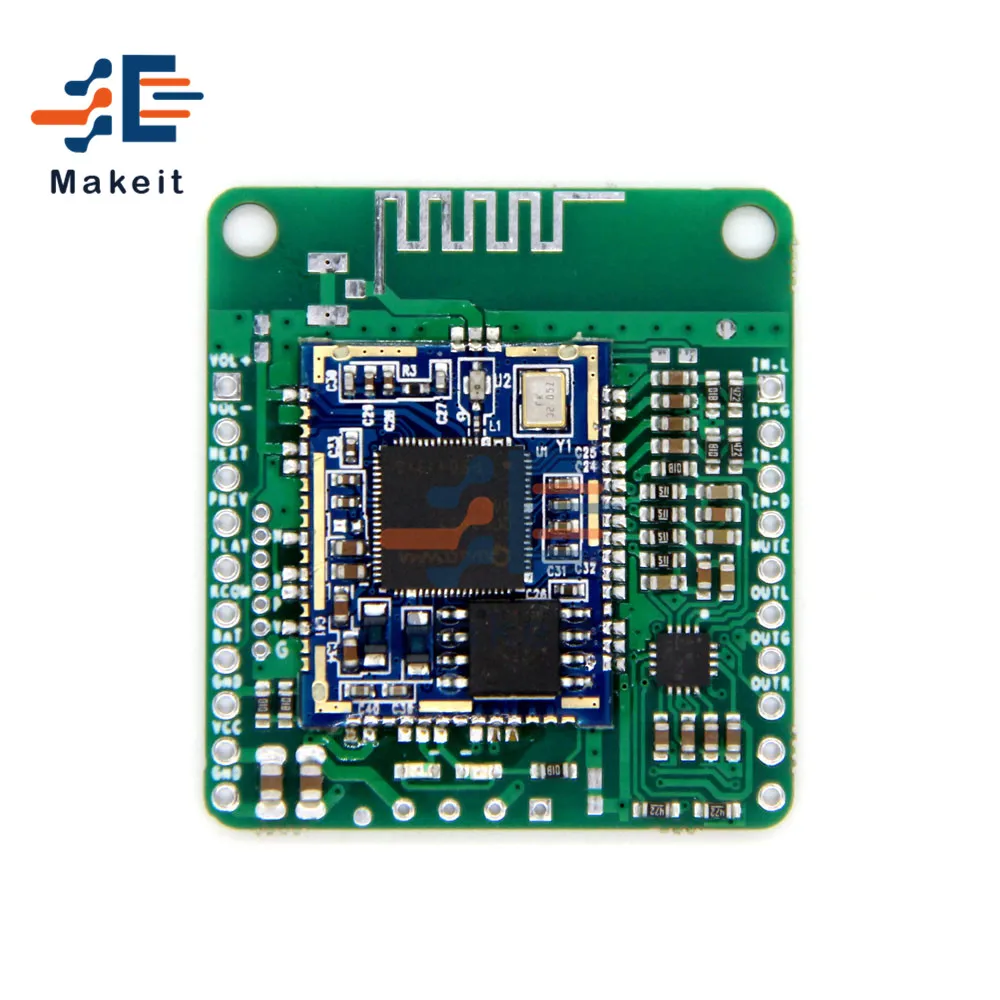 Плата приема музыки QCC3031 APTXHD аудио AUX без потерь Hifi Bluetooth 5 0 плата звука TPA6132A2