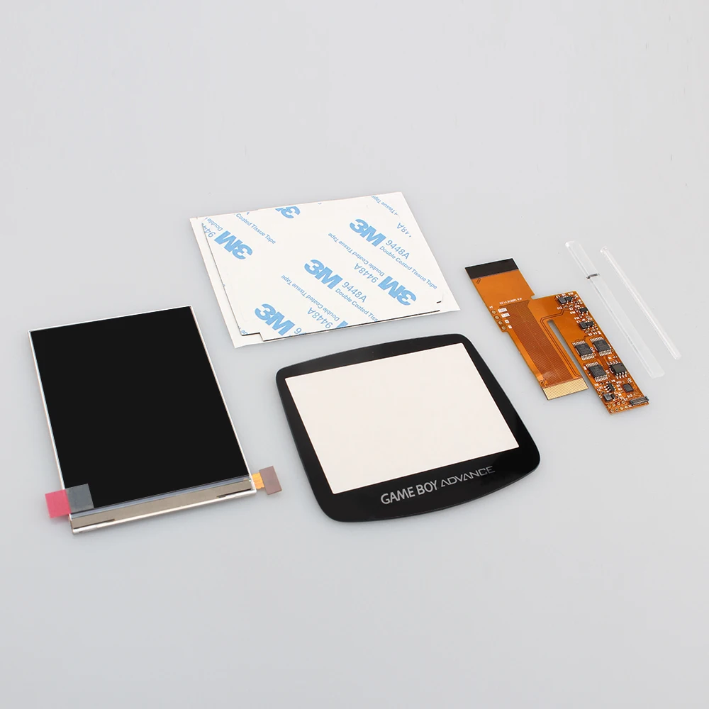 

For Nintendo Game Boy Advance SP AGS 101 Screen LCD Backlit Brighter GBA SP OEM Backlit Brighter Kit