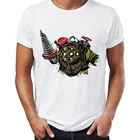 Мужская футболка Bioshock Big Daddy Splatter Art Gaming Artsy Awesome Художественная печать футболка хип хоп футболки Топы Harajuku уличная