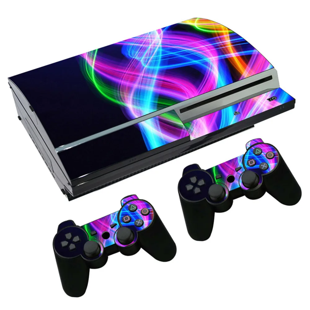 Наклейки для PS3 жирная консоль и двух контроллеров с низкой ценой отличным