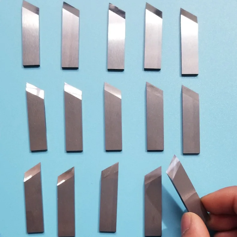 Вольфрамовый стальной шлифовальный станок нож для канавок картонный V образный
