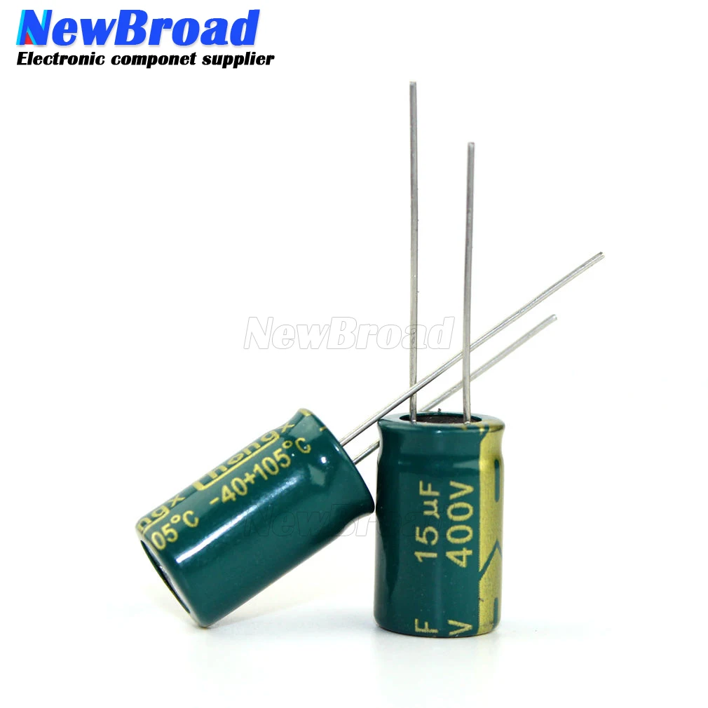 Алюминиевый электролитический конденсатор 400 В 15 мкФ высокая частота низкое