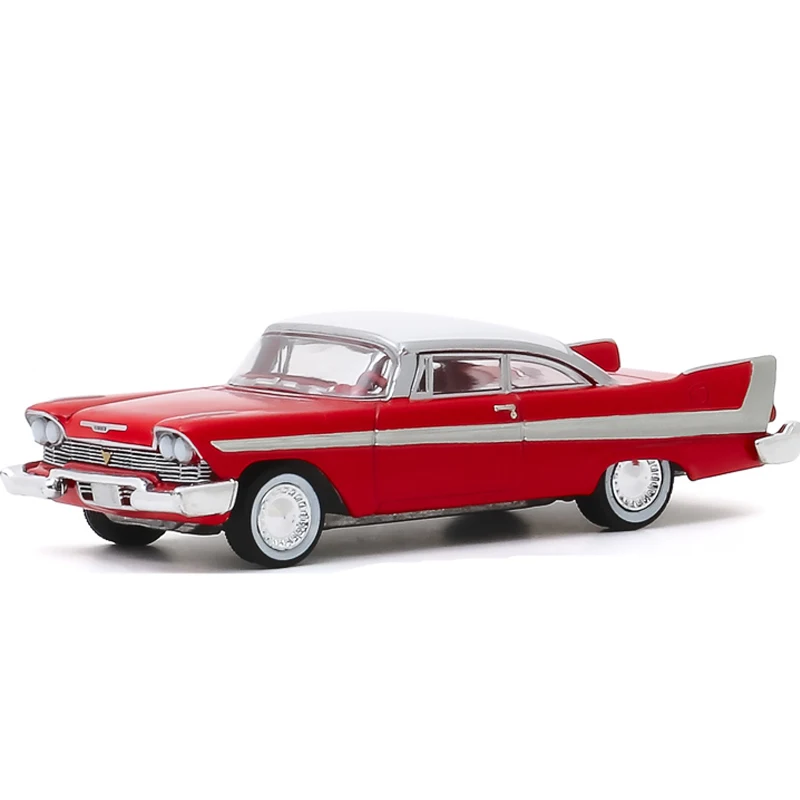 HOMMAT 1:64 Greenlight 1958 Винтаж Plymouth Fury Кристин модель автомобиля из сплава в виде