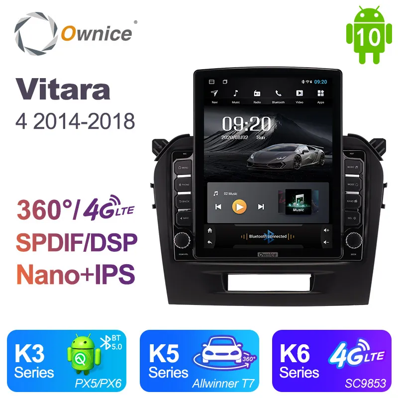 Автомагнитола Ownice 2 Din Android 10 0 для Suzuki Vitara 4 2014-2018 GPS | Автомобили и мотоциклы