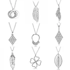 Ожерелье женское из серебра 925 пробы в виде зерен