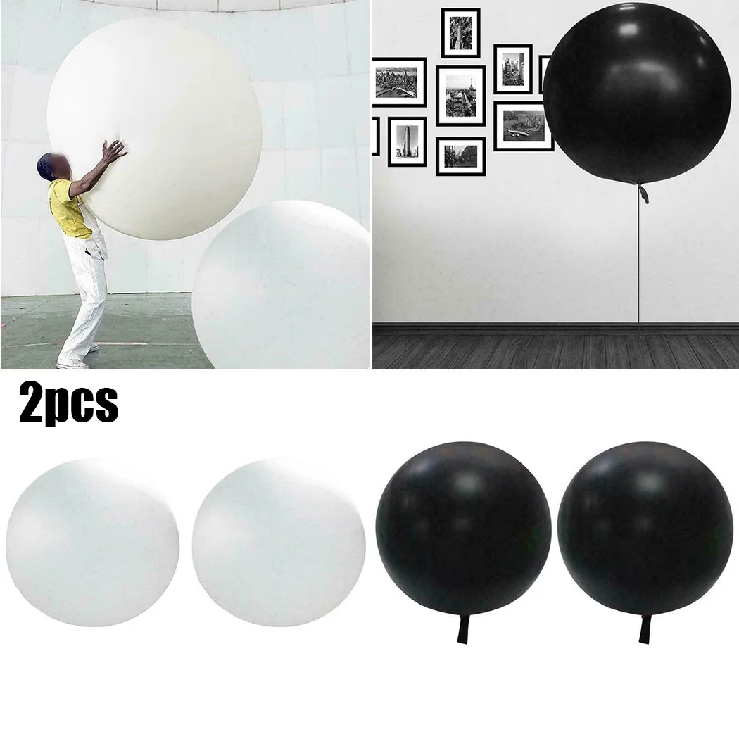 

Wedding Balloon 2pcs 72inch Anniversary Balloons Big Balloon Birthday Home