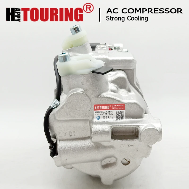 Компрессор переменного тока для Mercedes W211 S211 W203 W220 4471709900 4471803470 4471804040 0012300011 0012300611