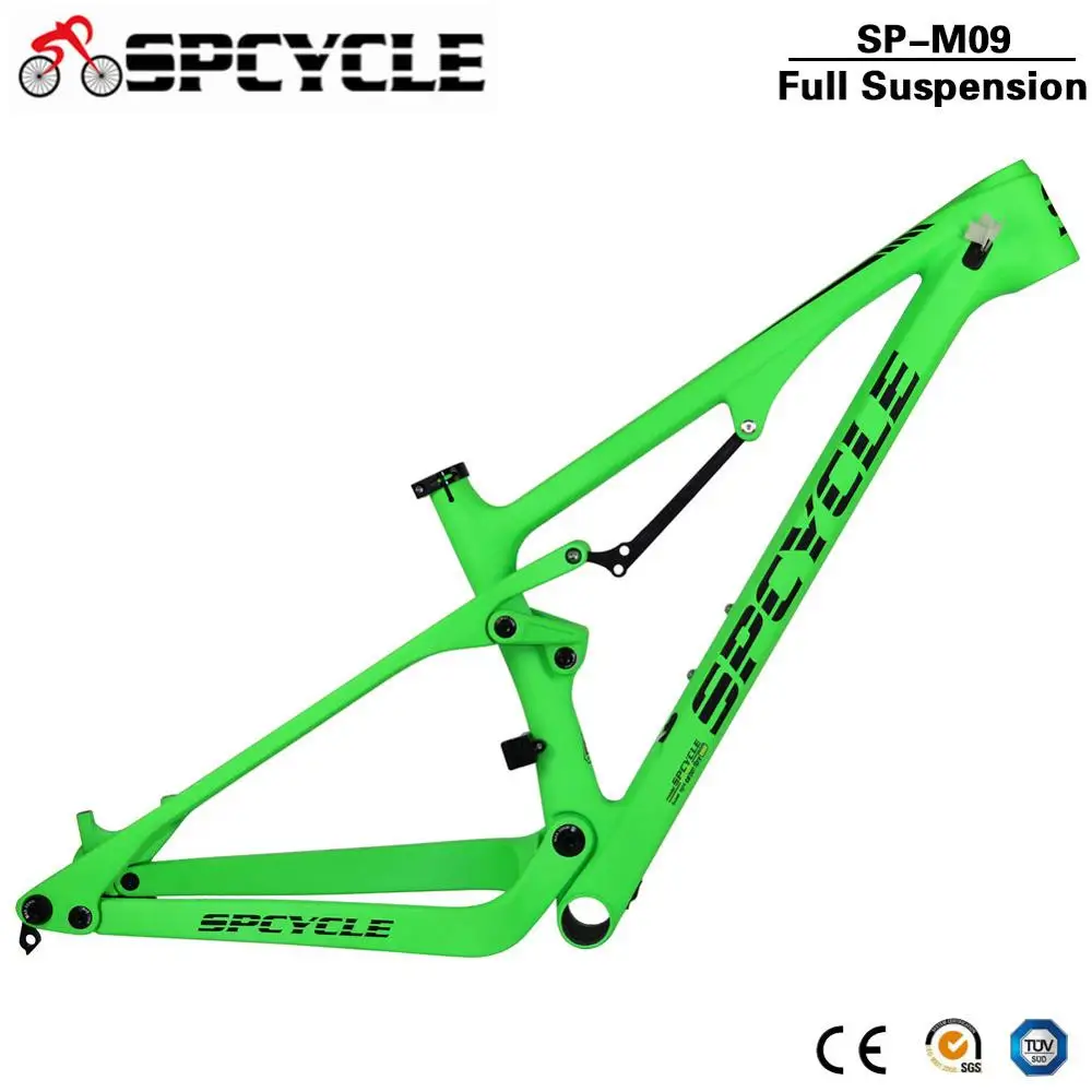 Spcycle XC карбоновая полная подвеска рама 27,5 er 29er горный велосипед полная подвеска рама 148*12 мм Boost MTB рама 27,5+ BB92