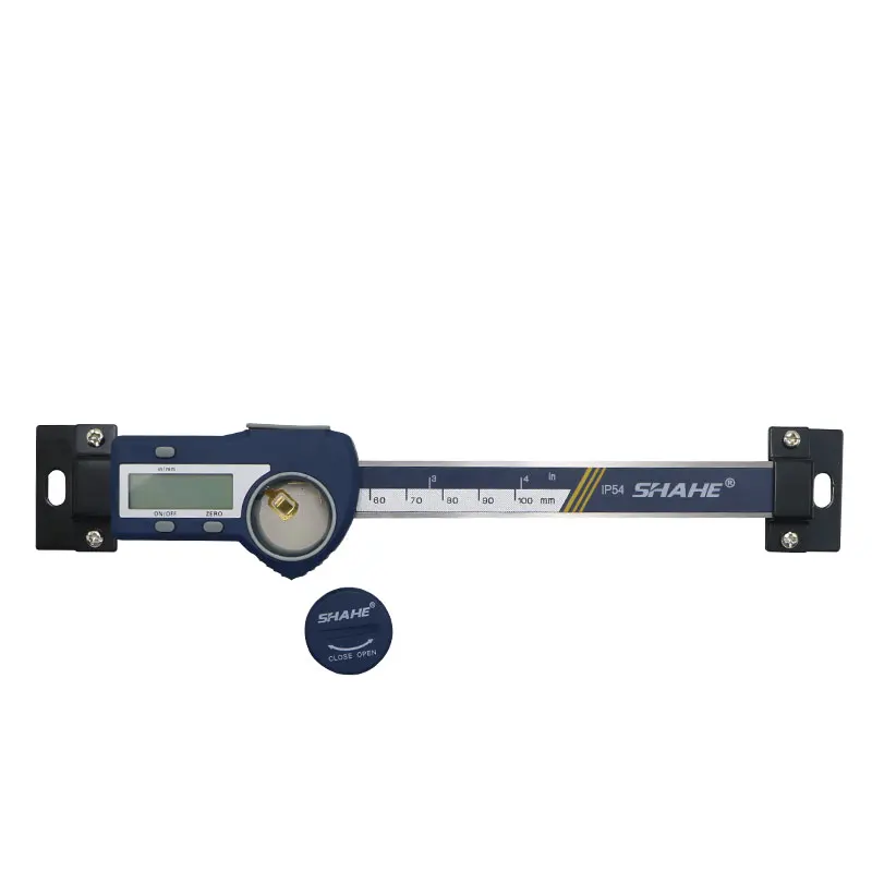 

0-100mm Horizontal type digital stainless steel linear scale ruler measuring instrument linear Horizontal scale ruler tools