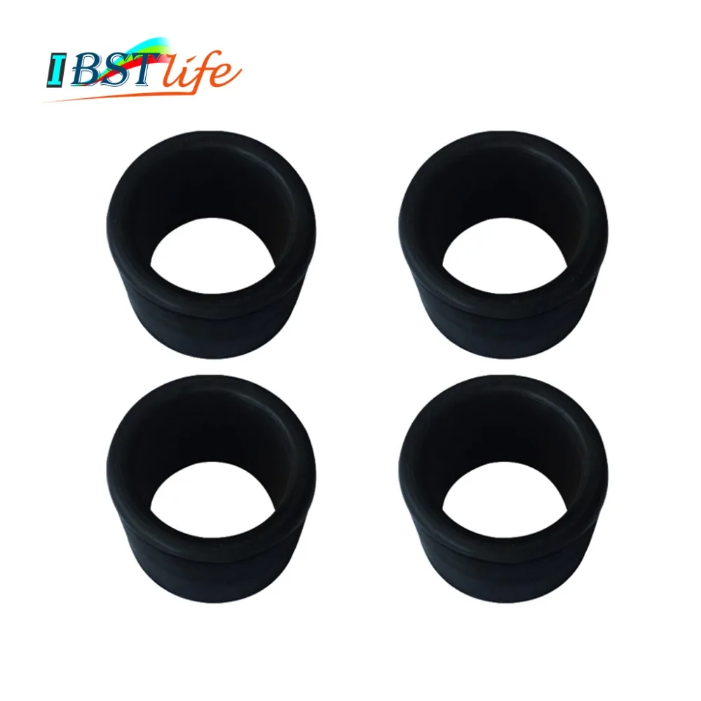 

4 PCS High quality UV stabilised Black Nylon Fishing Rod Rack Holder Insert Protectors-Fishing Bait Board/Rocket Launcher