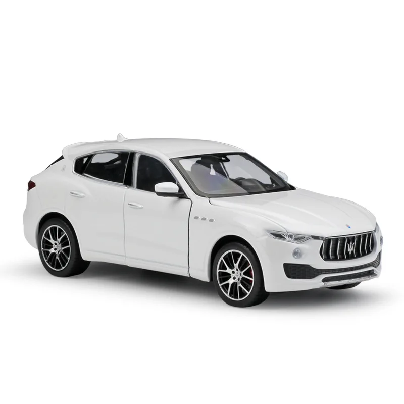 Модель автомобиля Welly Diecast масштаб 1:24 машинки игрушки внедорожник Maserati Levante