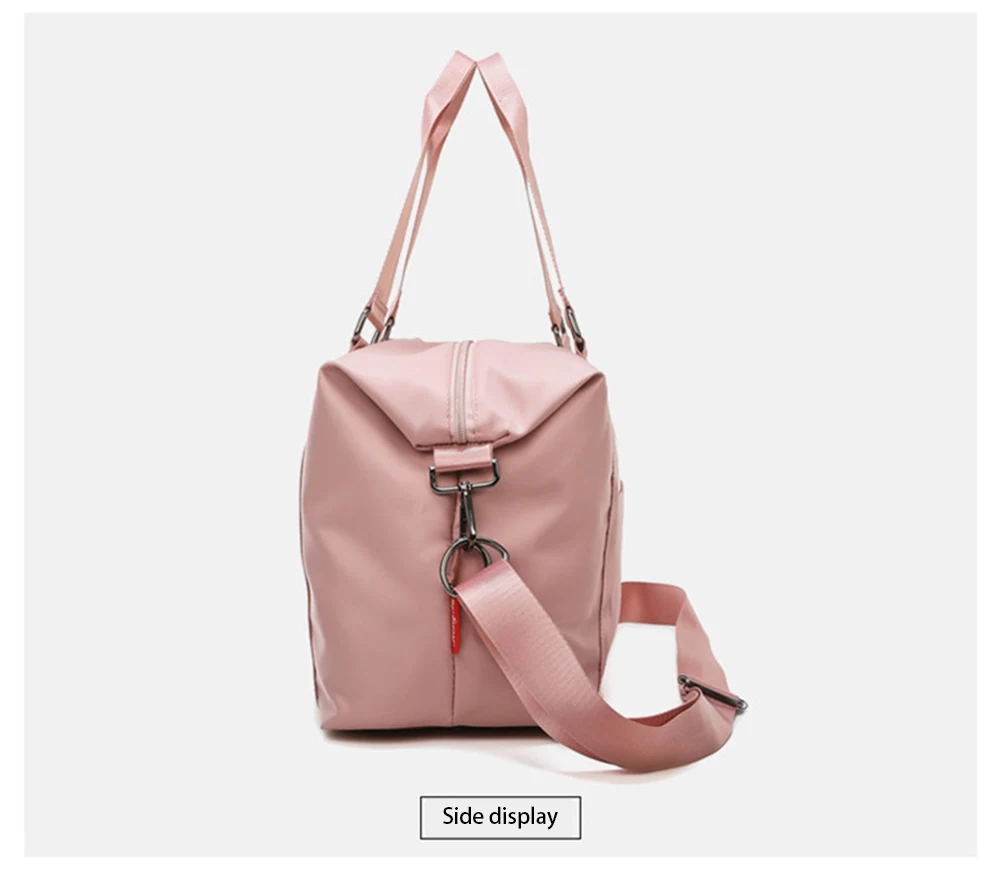 Large Capacity Travel Bags Women Cabin Tote Bag Handbag Nylon Waterproof Shoulder Bag Lady Fashion Weekend Gym Bag for Female