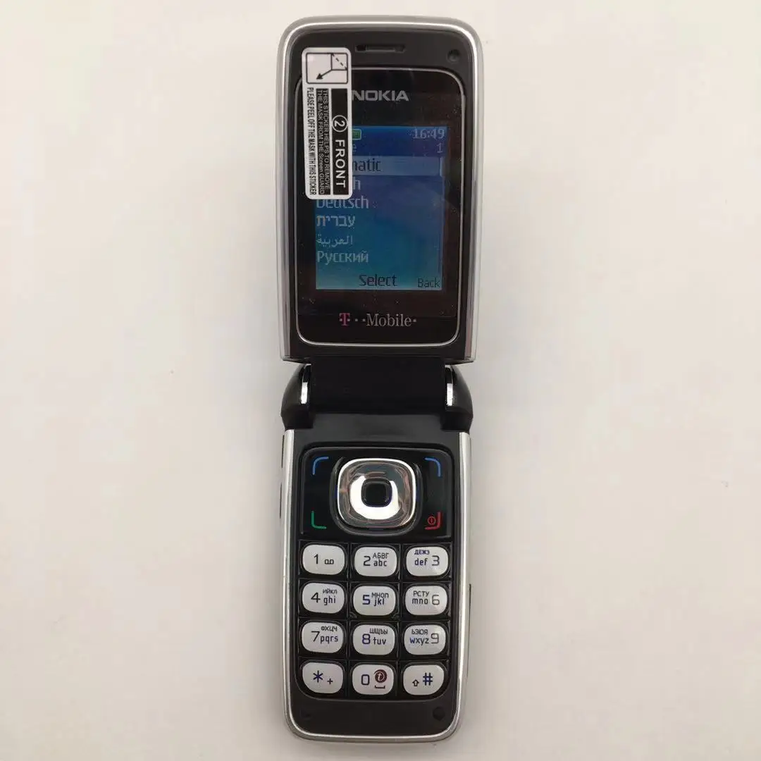 Nokia 6125 Восстановленный Оригинальный разблокированный Flip 1 8 'GSM мобильный