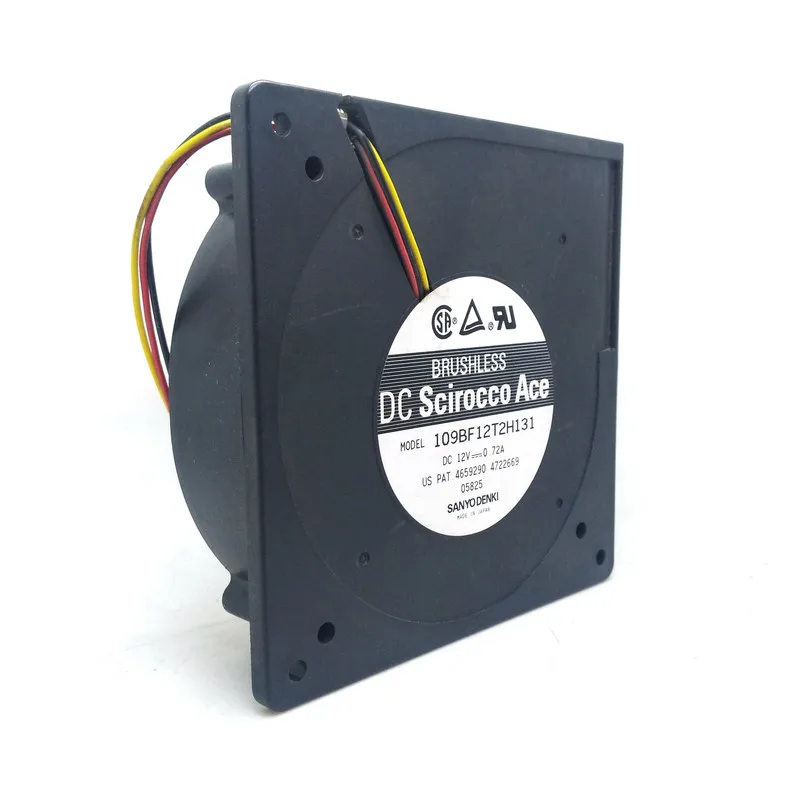 Оригинальный 109BF12T2H131 12032 12 см 12V 0.72A двойной шаровая воздуходувка DC turbo