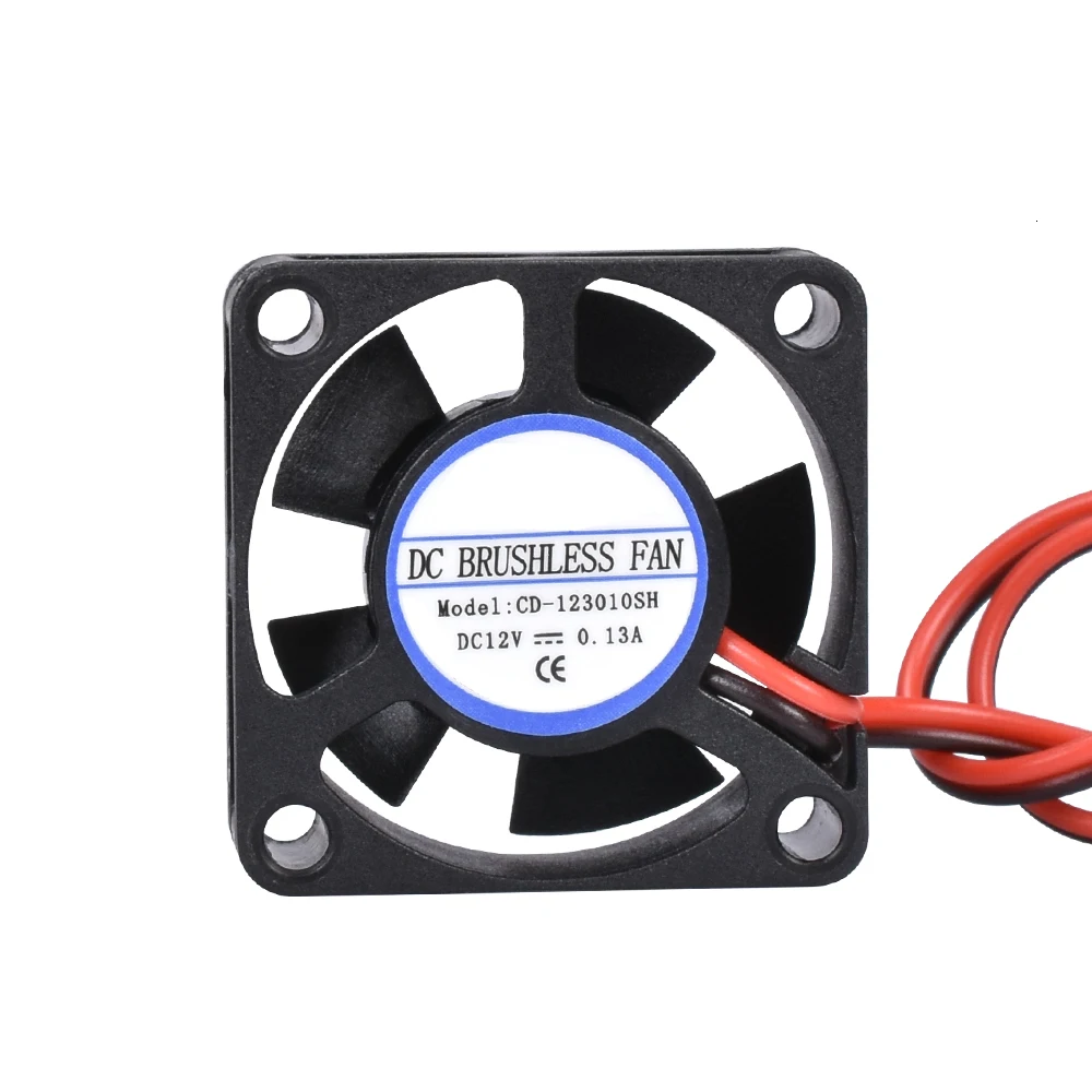 Мини-вентилятор Reprap Dc 5v 12v 24v 2pin бесщеточный 3010 вентилятор 30mm 30x30x10mm маленький