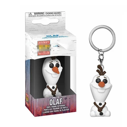 Olaf Funko Pop HP7 Харри Хедвиг Фокс брелок игрушки дисней Олаф Анна Эльза фигурка принцессы брелок Подвески Игрушки Южная парк Кенни - Цвет: Olaf